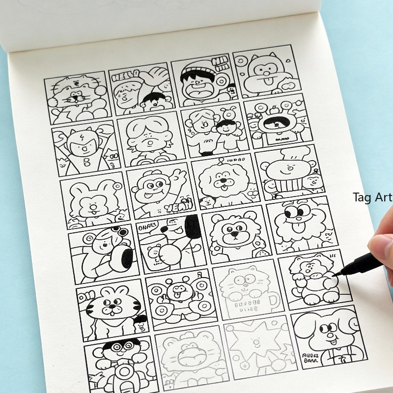 كتاب تلوين إبداعي لتخفيف التوت - مراجعة Food Snacks Coloring Book وسعره