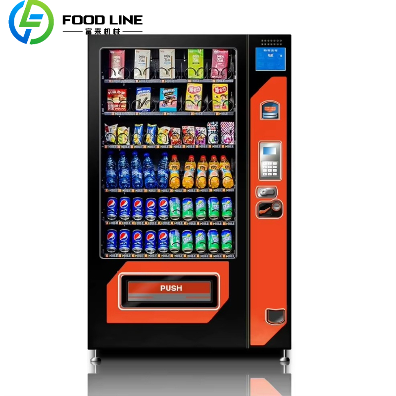 ماكينة بيع ذكية مخصصة بشاشة تع - مراجعة Food Snacks Drinks وسعره