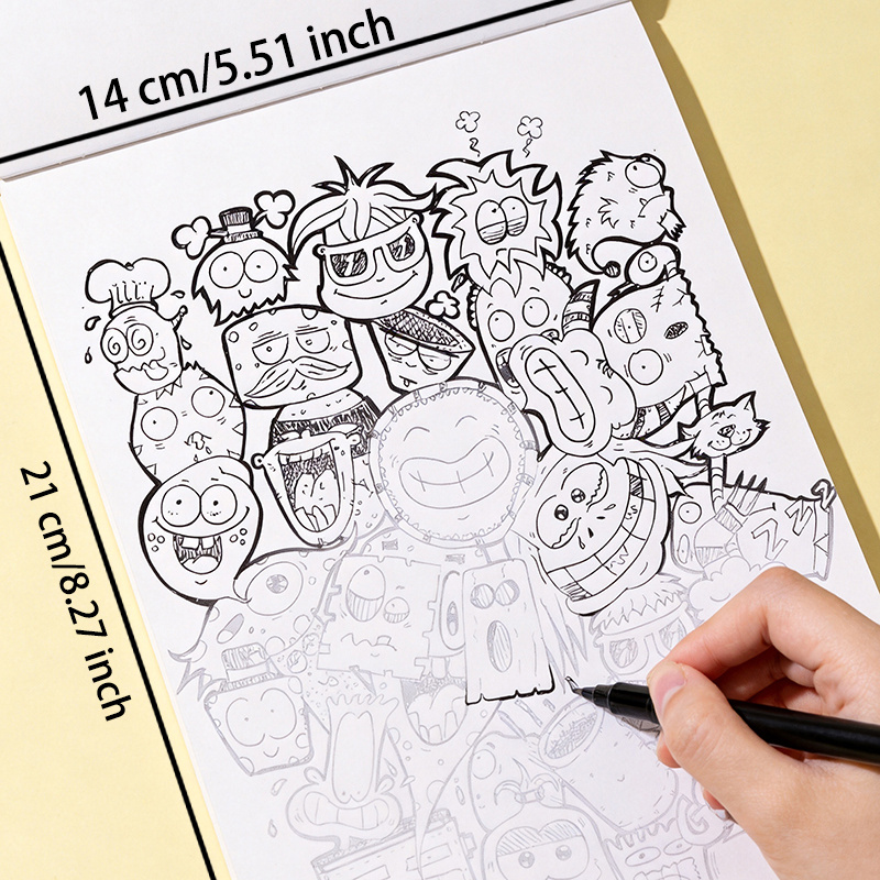 كتاب تلوين يدوي الصنع للبالغين - مراجعة Food Snacks Coloring Book وسعره